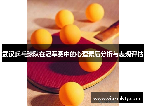 武汉乒乓球队在冠军赛中的心理素质分析与表现评估